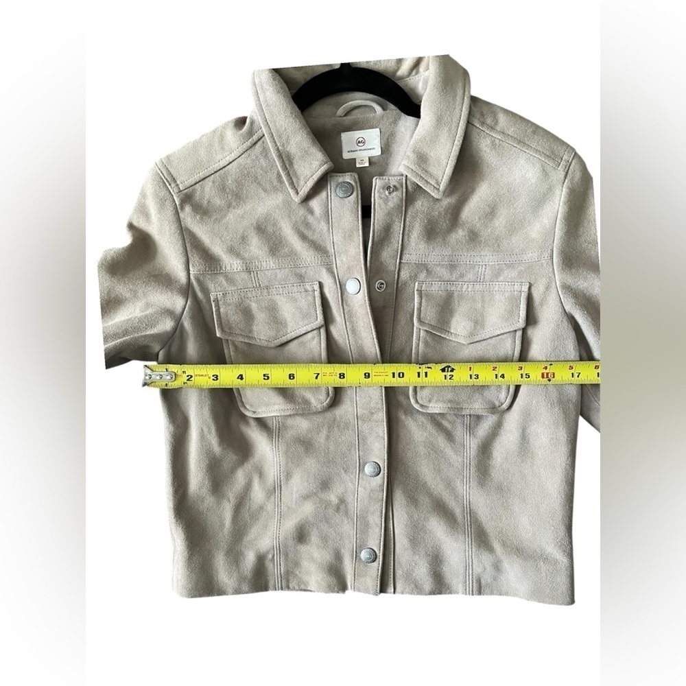 Adriano Goldschmied 100% Lamb Leather Tan Jacket, Women’s Size: XS - Picture 5 of 14